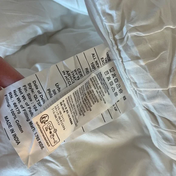 Anthropologie Dahlia Cotton Jersey Floral Quilt Size King NWT - Picture 6 of 13